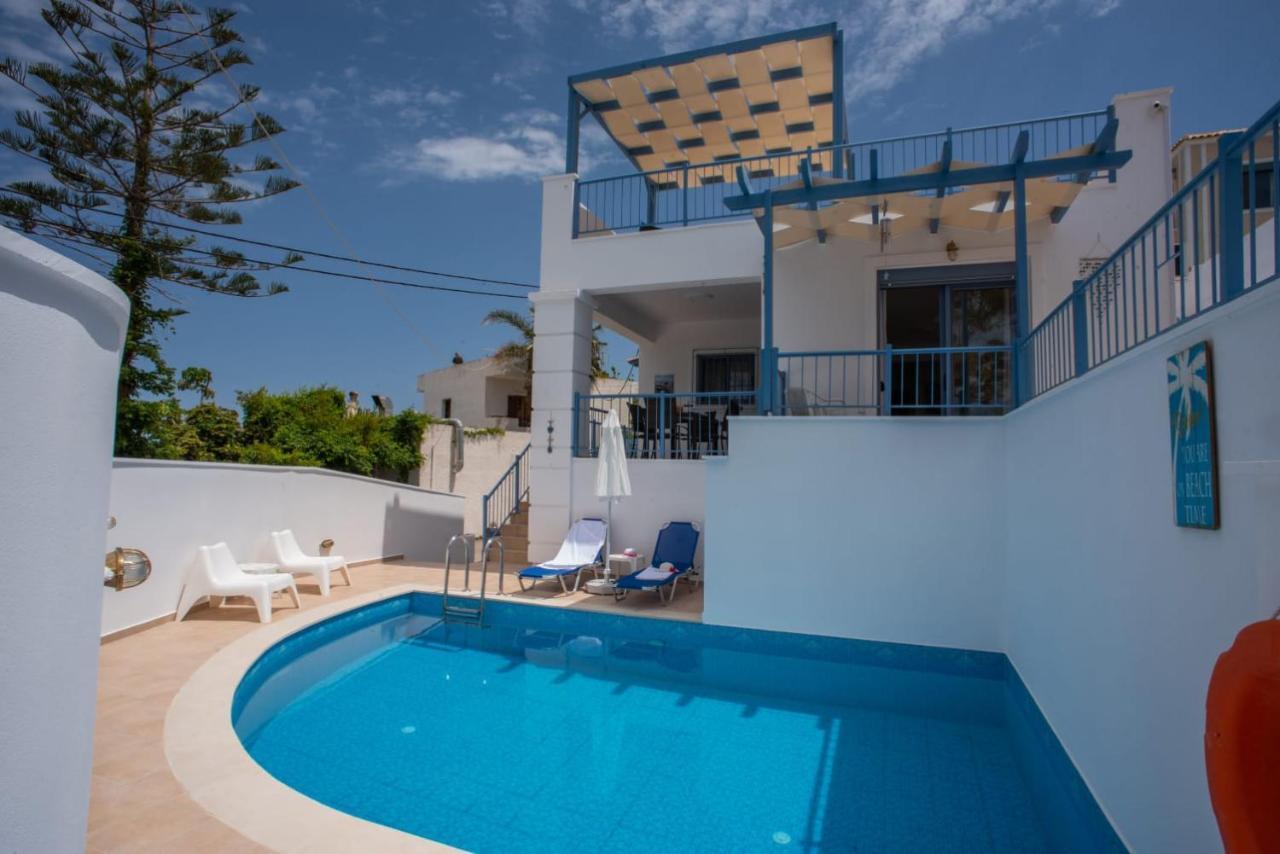 Villa Salomon By Apokoronas-Villas بلاكا المظهر الخارجي الصورة