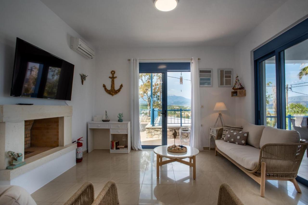 Villa Salomon By Apokoronas-Villas بلاكا المظهر الخارجي الصورة